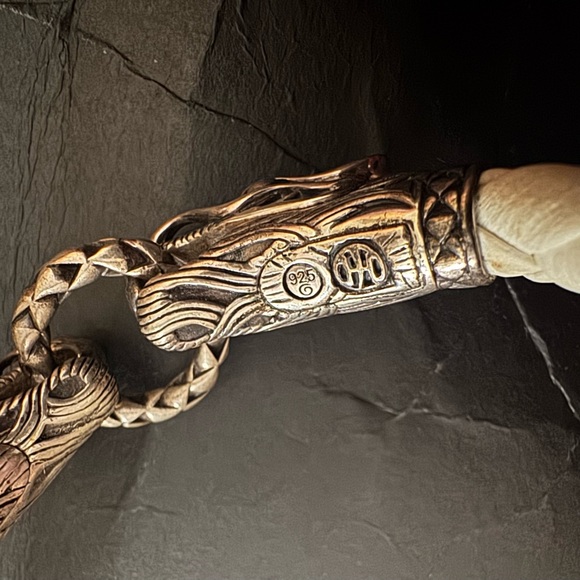 John Hardy Naga Dragon Leather Bracelet - Picture 4 of 8